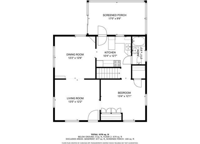 Property at 716 Harrison St, Council Bluffs, IA 51503, 1 bed, 1 bath