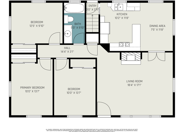 Property at 2124 Avenue M, Council Bluffs, IA 51501, 3 beds, 1 bath