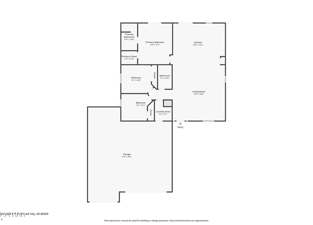 Property at 853 Campbell Rd, Bullhead City, AZ 86429, 3 beds, 2 baths