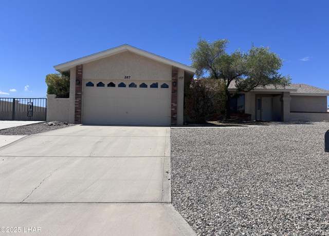 Property at 287 Pascaul Dr, Lake Havasu City, AZ 86403, 2 beds, 2 baths