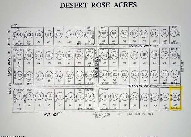 Property at 33400 Horizon Way, Bouse, AZ 85325