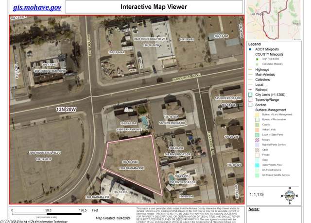 Property at 1986 Bahama Ave, Lake Havasu City, AZ 86403