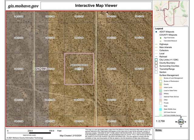 Property at 4649 N Glenbar Rd, Golden Valley, AZ 86413
