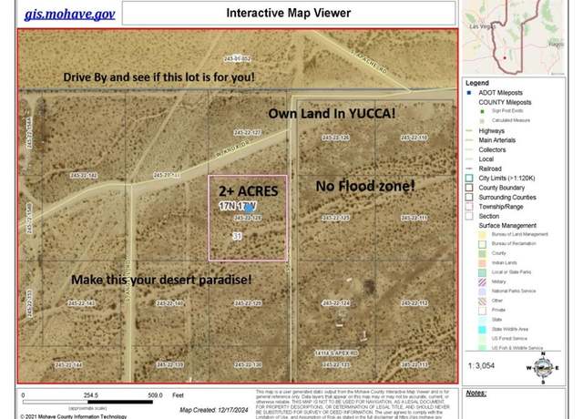 Property at 0 S Apex Rd, Yucca, AZ 86438