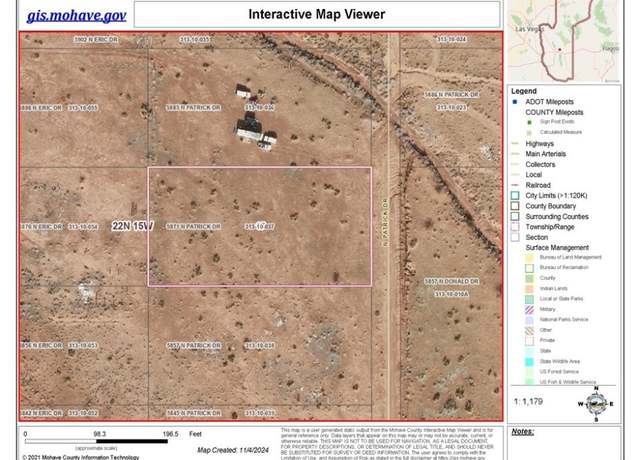 Property at 5871 N Patrick Dr, Kingman, AZ 86401