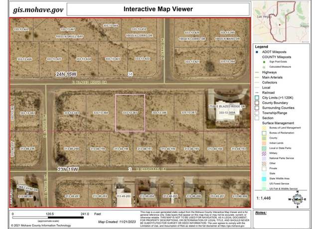 Property at 7420 E Blazed Ridge Dr, Kingman, AZ 86401