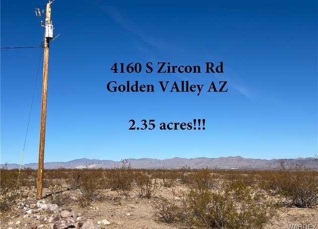 Property at 4160 S Zircon Rd, Golden Valley, AZ 86413
