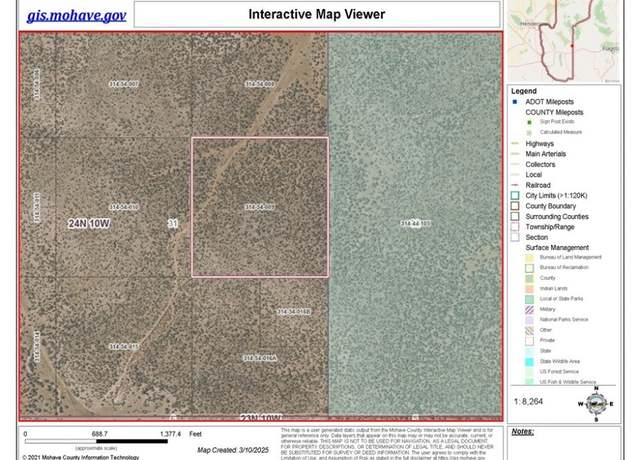 Property at 0000 Pumphouse, Peach Springs, AZ 86434
