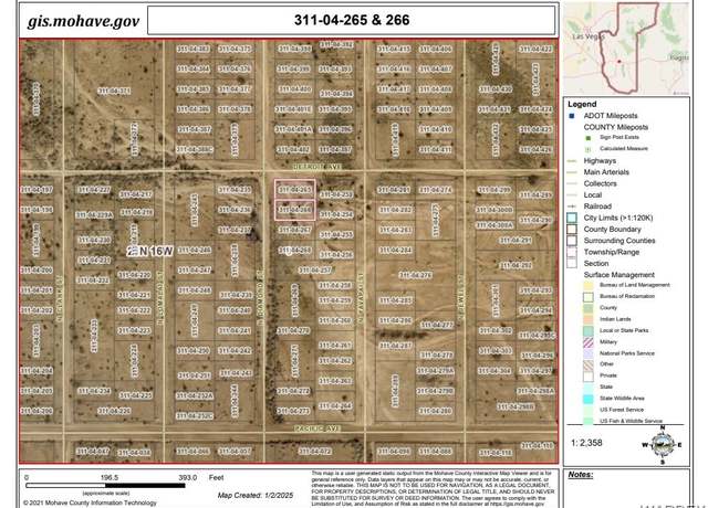 Property at 313-04-265 & 266 N Diamond St, Kingman, AZ 86409