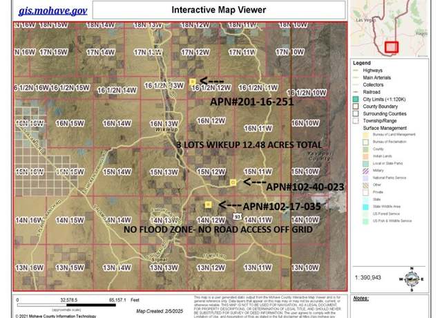 Property at 3 Lots E Burro Creek Crossing Rd, Wikieup, AZ 85360