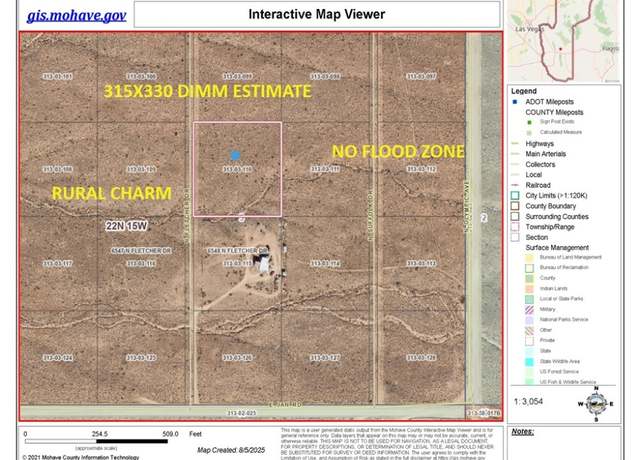 Property at 2.39 N Fletcher Dr, Kingman, AZ 86401
