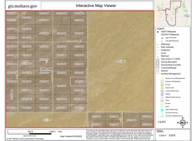 Property at 0000 N Solomon Rd, Dolan Springs, AZ 86441