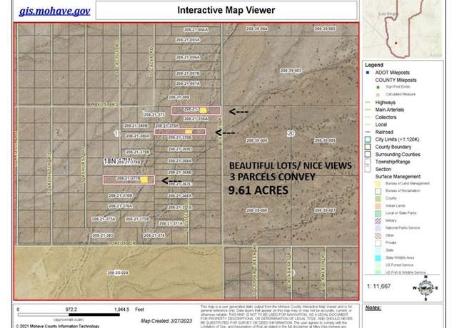 Property at 9.61 S Carmen Rd, Yucca, AZ 86438