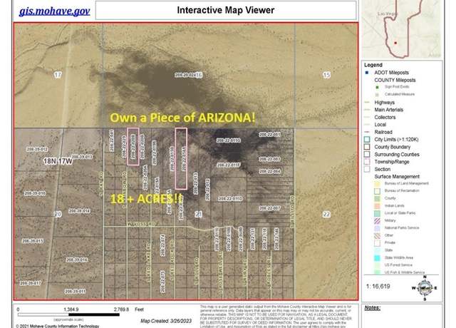 Property at 18.69 Strait Rd, Yucca, AZ 86438