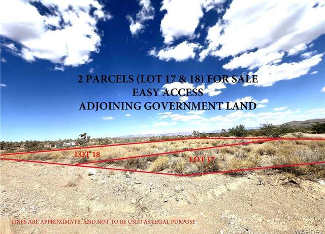 Property at LOT 17 & 18 Mesquite Rd, Dolan Springs, AZ 86441