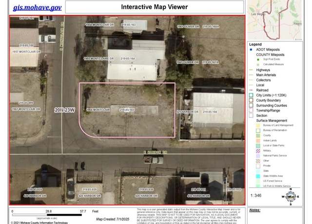 Property at 1968 Montclair Dr, Bullhead City, AZ 86442