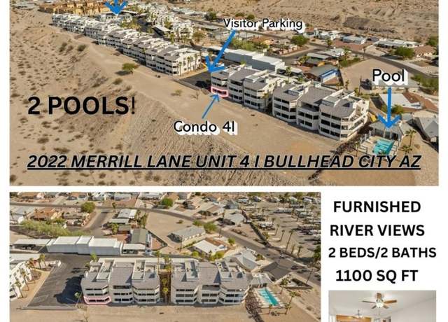 Property at 2022 Merrill Ln Unit 4I, Bullhead City, AZ 86442, 2 beds, 2 baths
