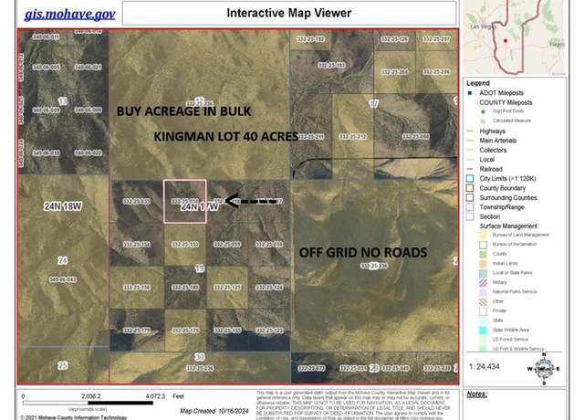 Property at 0 Big Wash Rd, Kingman, AZ 86409