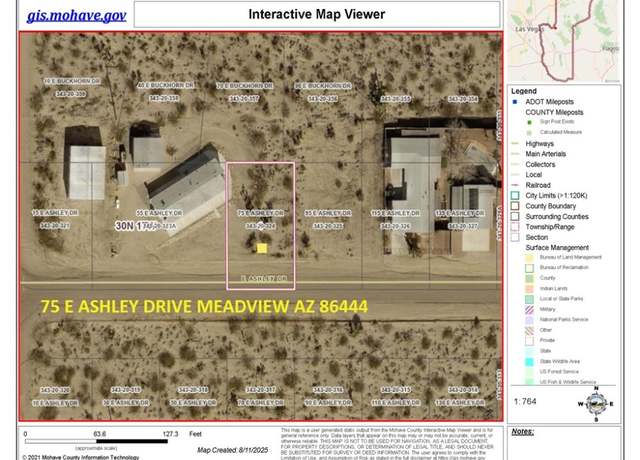 Property at 75 E Ashley Dr, Meadview, AZ 86444