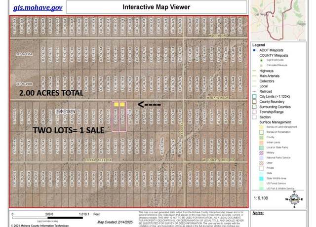 Property at 2 Lots Dahlia Dr, Meadview, AZ 86444