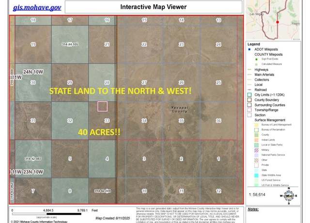 Property at 40 Acres, Peach Springs, AZ 86434