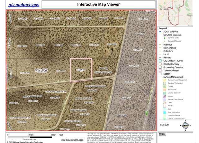 Property at 1575 Redondo Cir, Meadview, AZ 86444