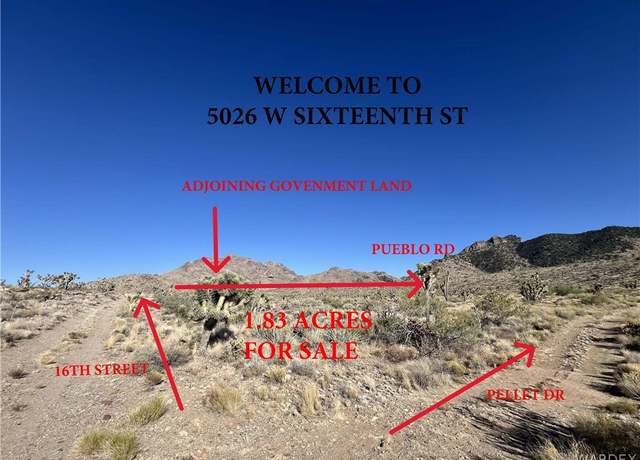 Property at 5026 W 16th St, Dolan Springs, AZ 86441