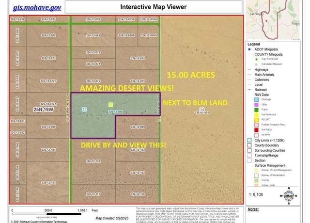 Property at 00 N Del Norte Dr, Dolan Springs, AZ 86441