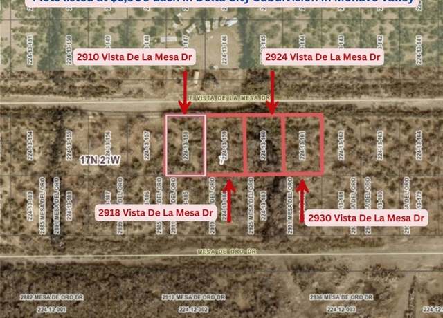 Property at 2924 Vista De La Mesa Dr, Mohave Valley, AZ 86440