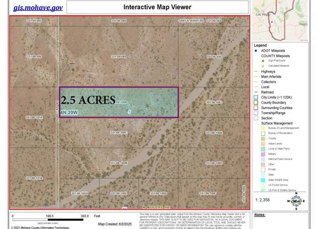 Property at 351-08-100B N Becky Rd, Dolan Springs, AZ 86441