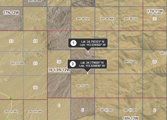 Property at Lot 104 Off Lower Trout, Wikieup, AZ 85360