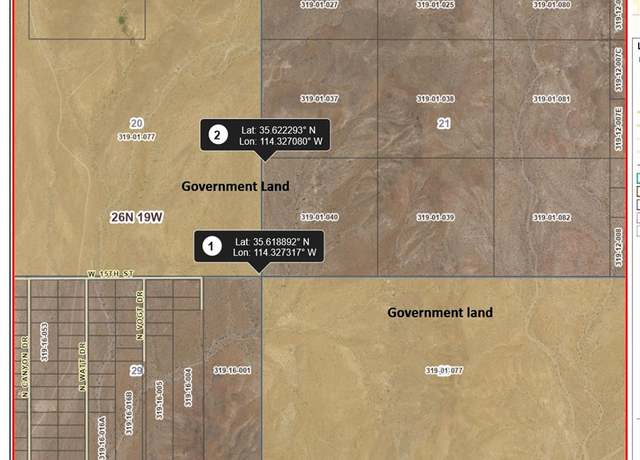Property at 319-01-040 15th St, Dolan Springs, AZ 86441