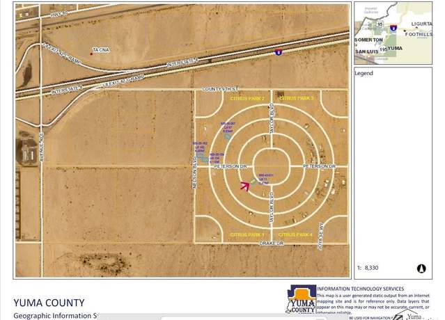 Property at 0000 SW Center Cir, Tacna, AZ 85352