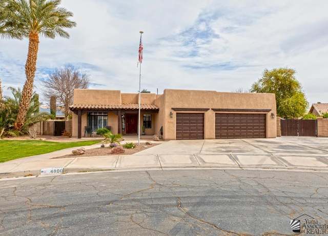 Property at 4800 W 30 Pl, Yuma, AZ 85364, 4 beds, 2 baths