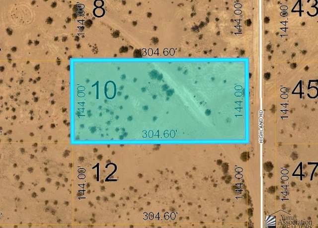 Property at 0000 E Highland Dr, Dateland, AZ 85333