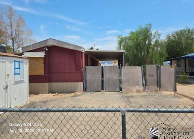 Property at 10559 S Quartz Ave, Yuma, AZ 85364, 2 beds, 1 bath