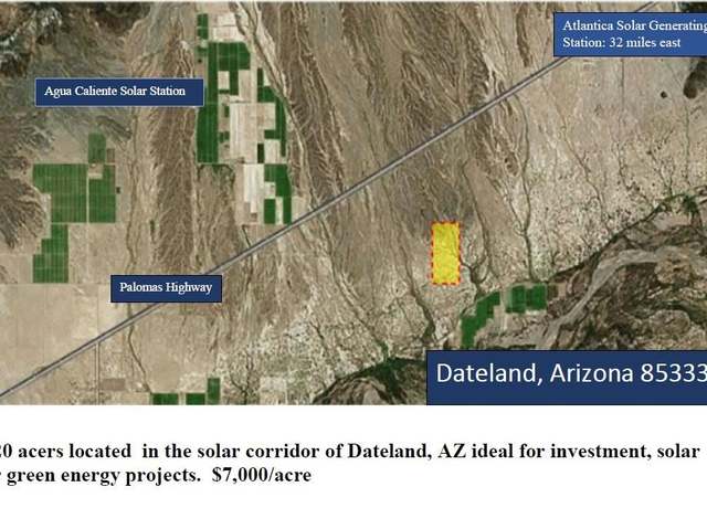 Property at 10 Palomas Rd Unit Co10/11 2 mi S  Palomas R, Dateland, AZ 85333