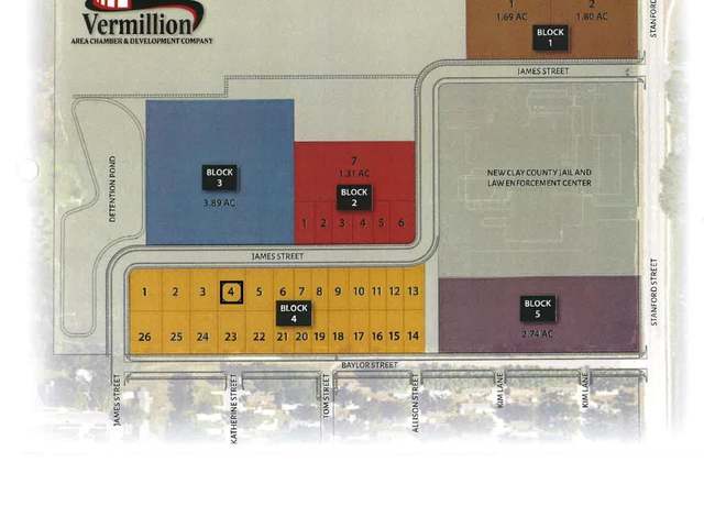 Property at Lot 4 Blk 4 Jack Powell Addition, Vermillion, SD 57069