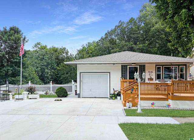 Property at 316 S Dorman St, Sioux City, IA 51103, 2 beds, 1.5 baths