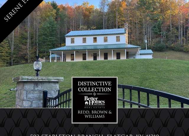 Property at 503 Stapleton Br, Flat Gap, KY 41219, 2 beds, 3 baths