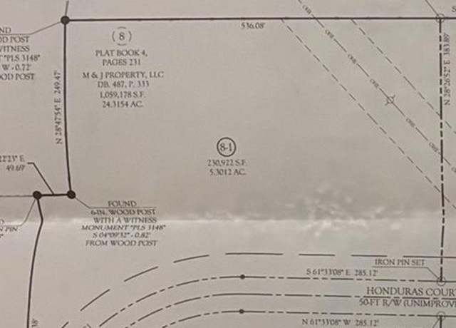 Property at Lot 8-1 Honduras Ct, Auburn, KY 42206