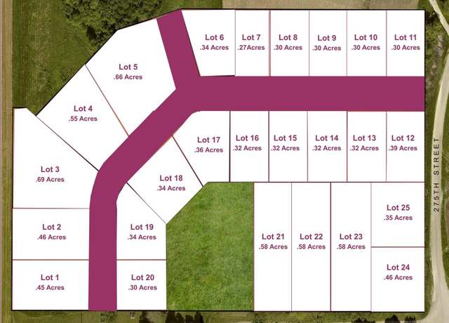 Property at LOT 25 275th St, Quasqueton, IA 52326