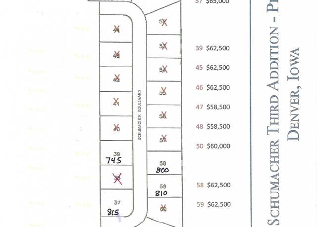 Property at 900 Schnieder St, Denver, IA 50622