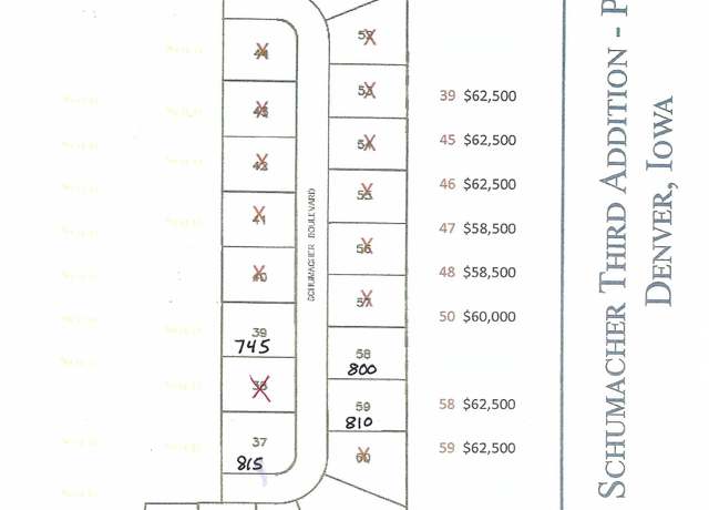 Property at 940 Schneider St, Denver, IA 50622