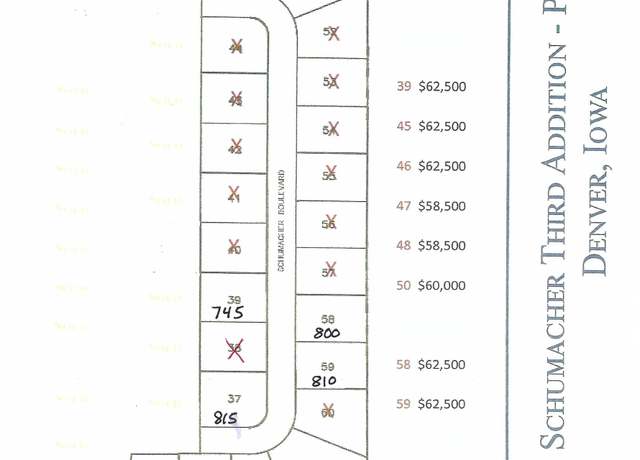 Property at 640 Schumacher Blvd, Denver, IA 50622