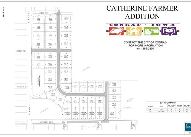 Property at 409 N Vernon St Lot 20, Conrad, IA 50621