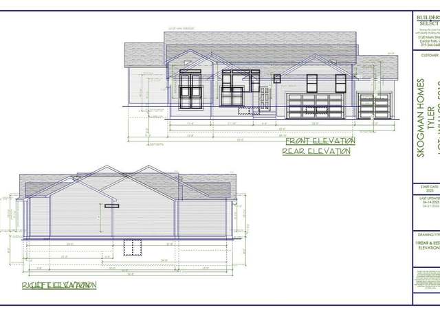 Property at 4532 Granite Ridge Rd, Cedar Falls, IA 50613, 3 beds, 2 baths