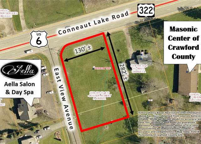 Property at 0 Conneaut Lake Road & East View Ave, Meadville, PA 16335