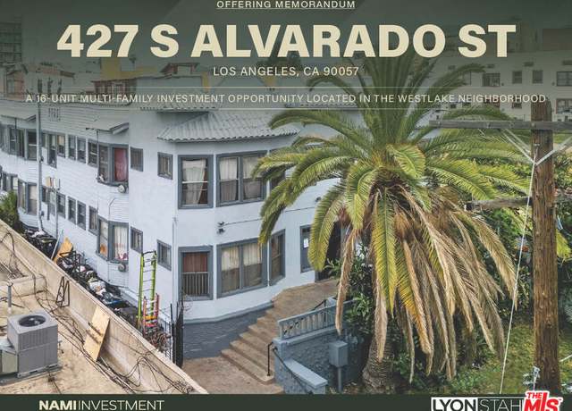 Property at 427 S Alvarado St, Los Angeles, CA 90057, 15 beds, 16 baths