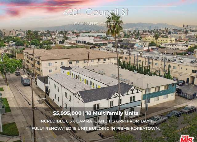 Property at 4201 N Council St, Los Angeles, CA 90004, 18 beds, 18 baths